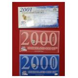 2000 & 2001 US Mint Sets