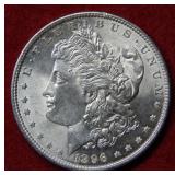 1896 Morgan Silver Dollar Coin