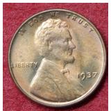 1937 Lincoln Wheat Cent
