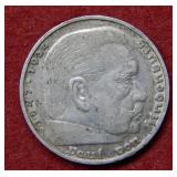 1934 German 5 Silver Mark