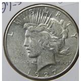 1927 S Peace Silver Dollar