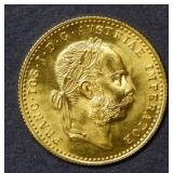 1915 Austria Gold 1 Ducat