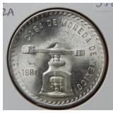 1980 Mexico Onza ***