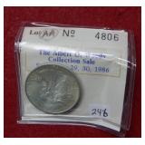 1941 Walking Liberty Silver Half in sealed Holder