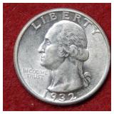 1932 Washington Silver Quarter
