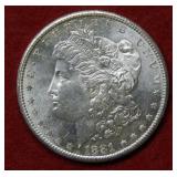 1881 S Morgan Silver Dollar Coin