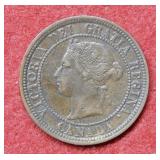 1881 H Canada Large Cent