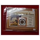 1858 Flying Eagle Cent w/ free Information Card