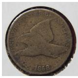 1858 Flying Eagle Cent