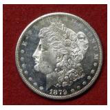 1879 S Morgan Silver Dollar Coin