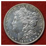 1901 O Morgan Silver Dollar Coin