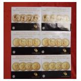 (6 Sets) 2012-14-15 P&D Presidential $1s