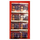 (8 sets) Presidential Dollar and First Spouse Sets