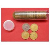 Roll of 1943 Canada Tombac Nickels
