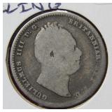 1836 Great Britain Shilling