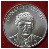 1oz .999 Seal of The President Silver Round- Trump