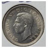 1945 Great Britain 6 Pence Coin