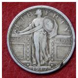 1917 Standing Liberty Silver Quarter