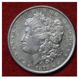 1878 Morgan Silver Dollar Coin