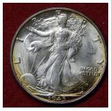 1945 S Walking Liberty Silver Half Dollar
