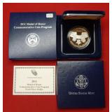2011 Medal of Honor Proof Silver Dollar Comm
