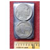Buffalo Nickel Money Clip