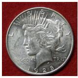 1928 S Peace Silver Dollar ***