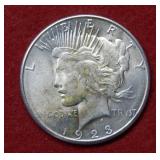 1923 S Peace Silver Dollar