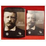 2013 Teddy Roosevelt Coins & Chronicle Set