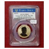 2020 S George W Bush $1 REV PR PCGS PR69