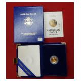 1992 Proof 1/10oz $5 Gold Eagle