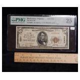 1929 $5 National Currency #9224 PMG 25