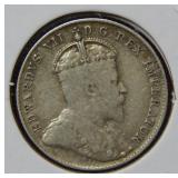 1907 Canada Silver Dime