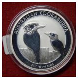 2017 Australia Silver 1oz Kookaburra