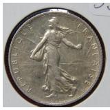 1916 France Franc Coin