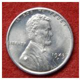 1943 S Steel Cent