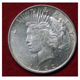 1922 D Peace Silver Dollar