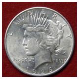 1926 D Peace Silver Dollar