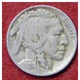 1925 S Buffalo Nickel