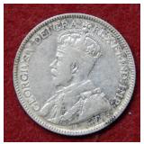 1936 Canada Silver Quarter