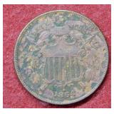 1864 Two Cent Piece
