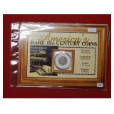 1830 Capped Bust Silver Dime w/ free Info Card