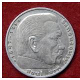 1937 German 5 Mark