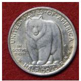 1936 S California Bay Bridge Silver Comm Half