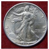 1934 Walking Liberty Silver Half Dollar Coin