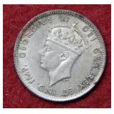 1940 Newfoundland Silver Ten Cent Coin