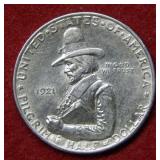 1921 Pilgrim Commemorative Silver Half
