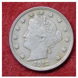 1912 D Liberty Head Nickel