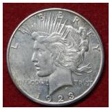 1923 S Peace Silver Dollar Coin