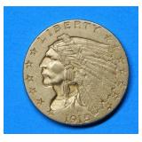 1915 $2.50 Indian Gold Coin